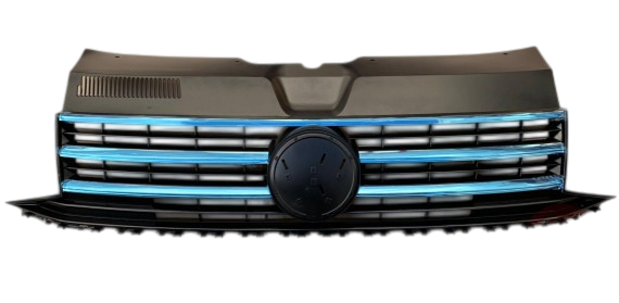 3 Nikelajlı Ön Panjur -  Vw Transporter Caravelle T7 - 2016 - 2019