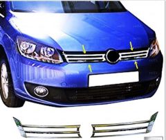 Caddy Ön Panjur Takımı - Kromlu - 2 Parça - 2010 - 2014