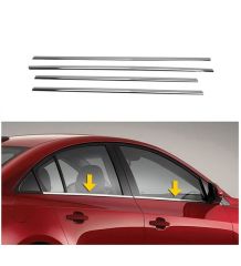 Cam Çıtası - Krom - Volkswagen - Polo - 2009 - 4 Parça