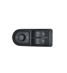 Cam Düğmesi Set Komple Katlanır Ayna - Volkswagen - Transporter - T5 - T6