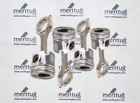 Piston Segman Piston Kolu (Takım) - CGZA - Motor - 1.8/2.0 TDI - Touran - 2004 - 2009