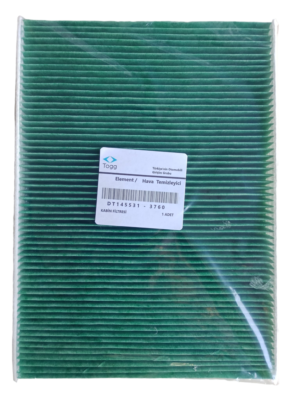 Antibakteriyel Polen Filtresi - Togg - T 10X